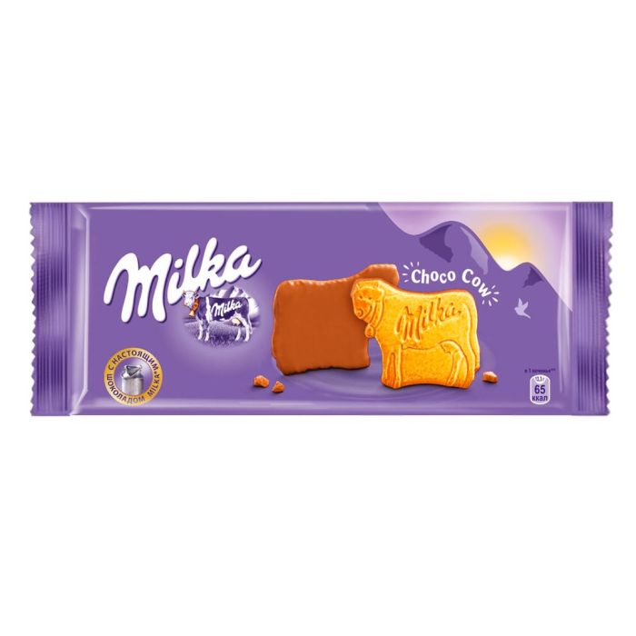 Печенье Milka, с молочным шоколадом, 200 гр