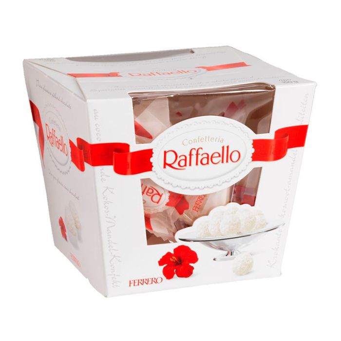 Сладкие подарки Конфеты Raffaello "С миндальным орехом", 150 гр
